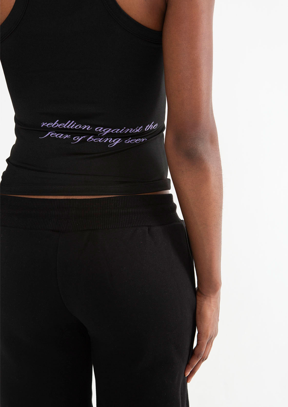 REBEL TANK TOP - ONYX