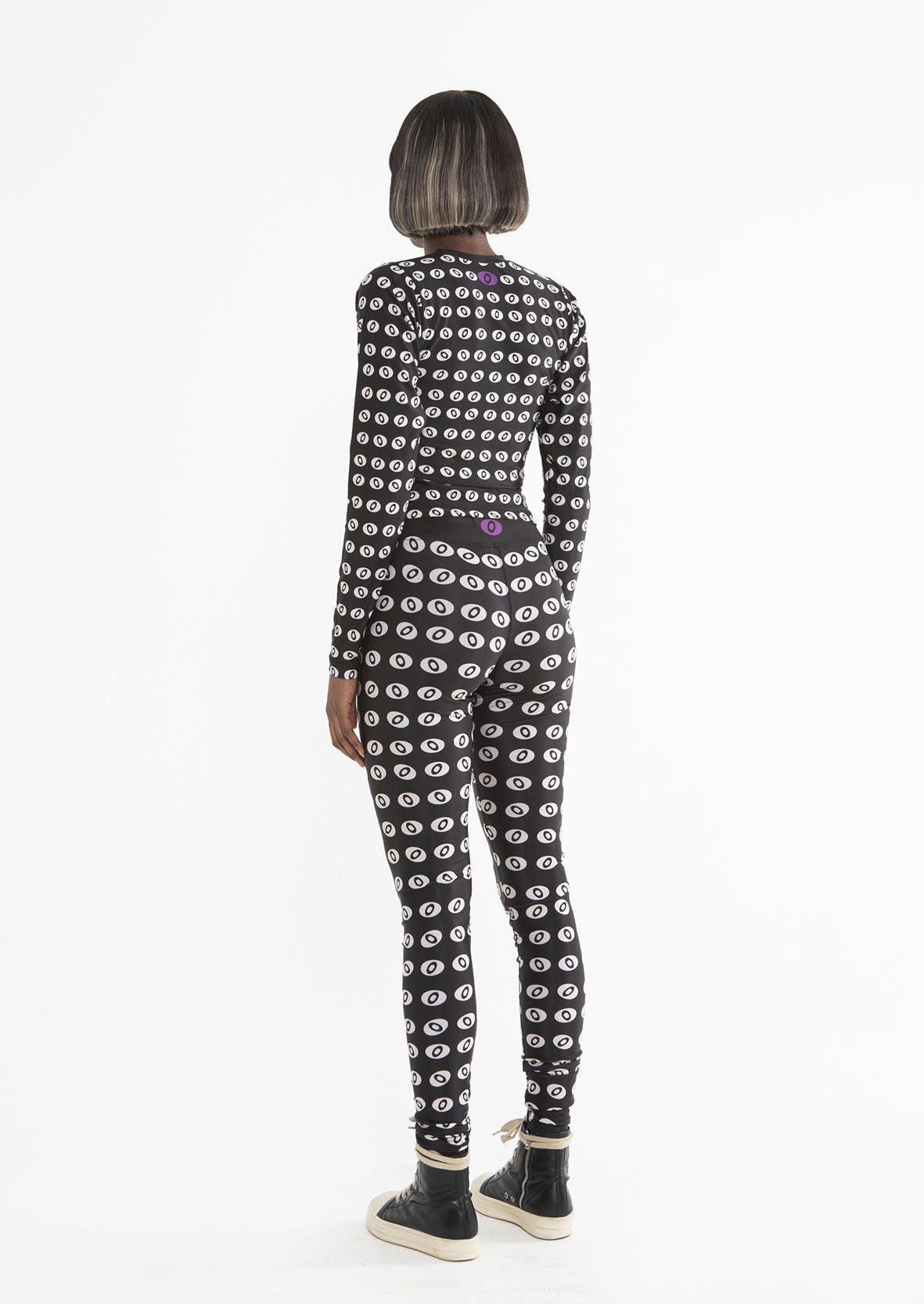 MONOGRAM LEGGINGS - ONYX